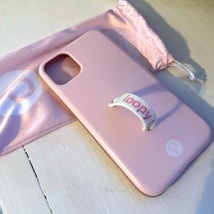 BLUSH PINK LOOPY PHONE CASE | iPHONE 11 XR